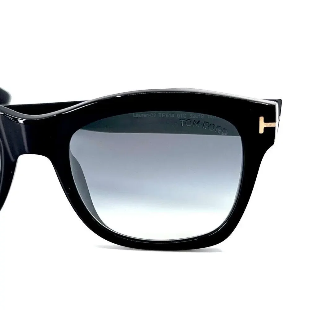 New! TOM FORD Lauren-02 Sunglasses TF614 01C, Authentic